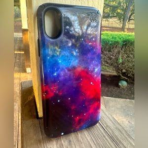 iPhone X Speck Galaxy Case 🖤💜